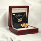 To My Girlfriend Never Forget Inseparable Necklace-Express Your Love Gifts