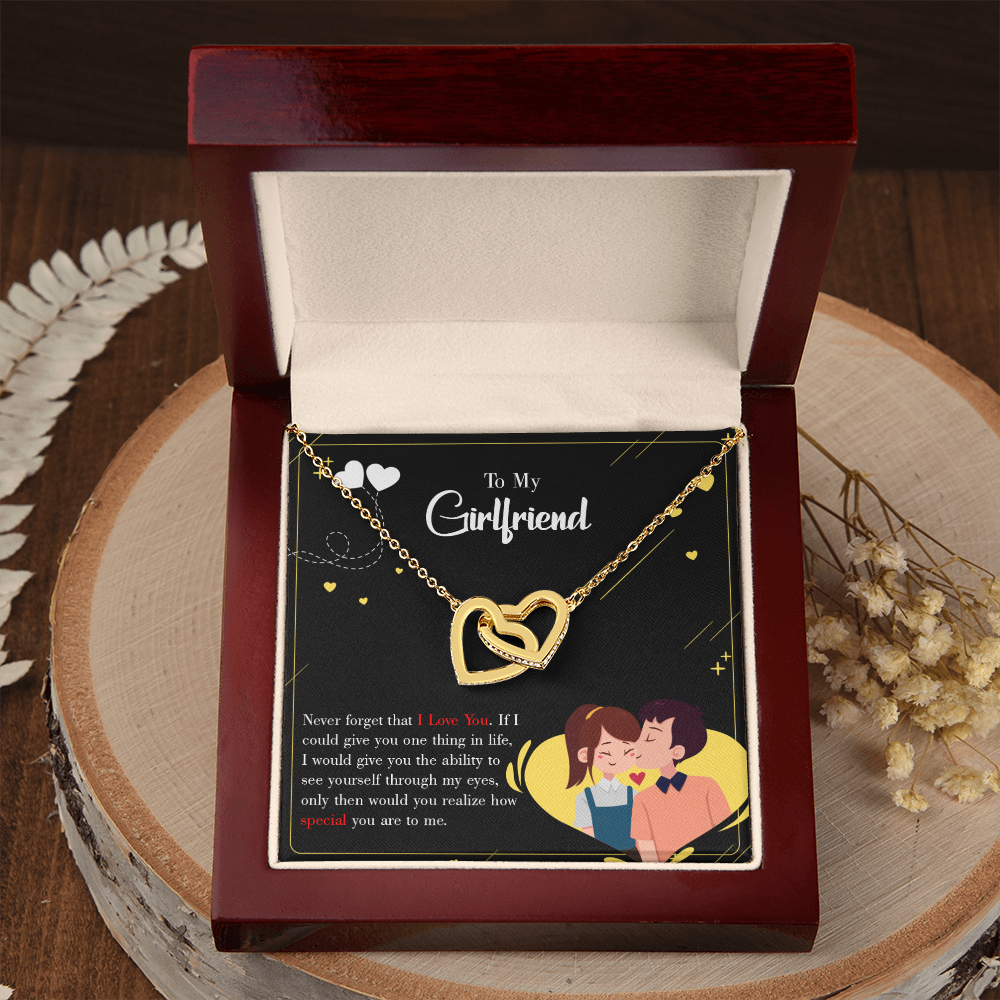 To My Girlfriend Never Forget Inseparable Necklace-Express Your Love Gifts