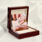 To My Girlfriend No Longer Girlfriend Alluring Ribbon Necklace Message Card-Express Your Love Gifts