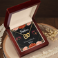 To My Girlfriend No Longer Inseparable Necklace-Express Your Love Gifts