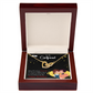 To My Girlfriend Not Out of Habit Inseparable Necklace-Express Your Love Gifts