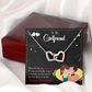 To My Girlfriend Not Out of Habit Inseparable Necklace-Express Your Love Gifts