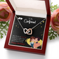 To My Girlfriend Not Out of Habit Inseparable Necklace-Express Your Love Gifts