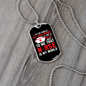 To My Girlfriend Nurse Girlfriend My World Necklace Stainless Steel or 18k Gold Dog Tag 24" Chain-Express Your Love Gifts