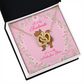 To My Girlfriend Nuts For You Inseparable Necklace-Express Your Love Gifts