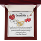 To My Girlfriend One & Only Inseparable Necklace-Express Your Love Gifts