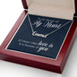 To My Girlfriend Owner of My Heart Custom Name Necklace-Express Your Love Gifts
