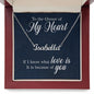 To My Girlfriend Owner of My Heart Custom Name Necklace-Express Your Love Gifts