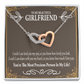 To My Girlfriend Precious Love Inseparable Necklace-Express Your Love Gifts