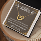 To My Girlfriend Precious Love Inseparable Necklace-Express Your Love Gifts