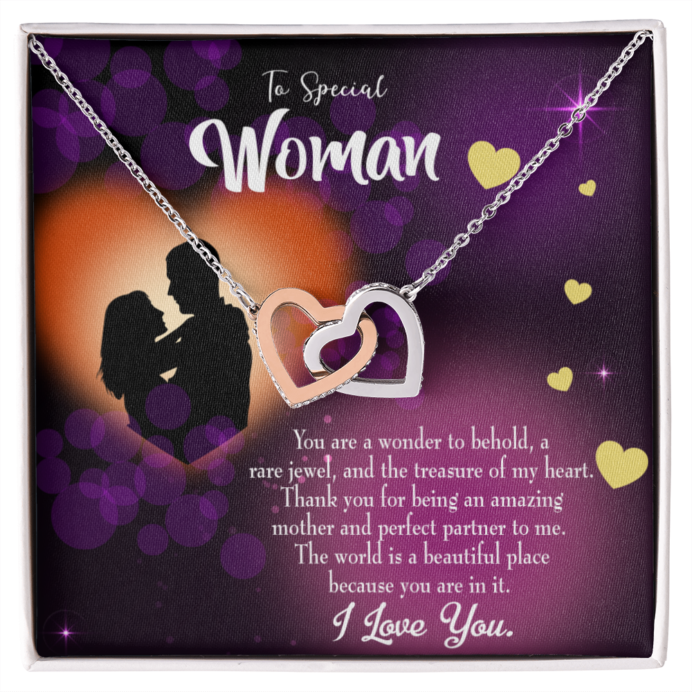 To My Girlfriend Rare Jewel Inseparable Necklace-Express Your Love Gifts