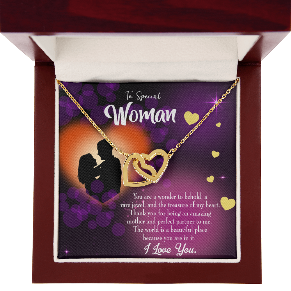 To My Girlfriend Rare Jewel Inseparable Necklace-Express Your Love Gifts