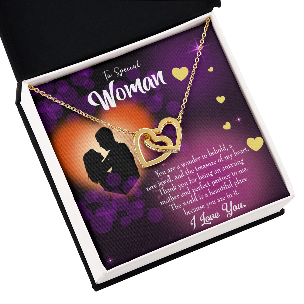 To My Girlfriend Rare Jewel Inseparable Necklace-Express Your Love Gifts