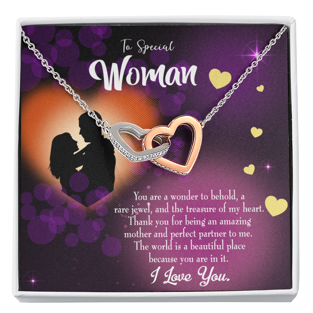 To My Girlfriend Rare Jewel Inseparable Necklace-Express Your Love Gifts