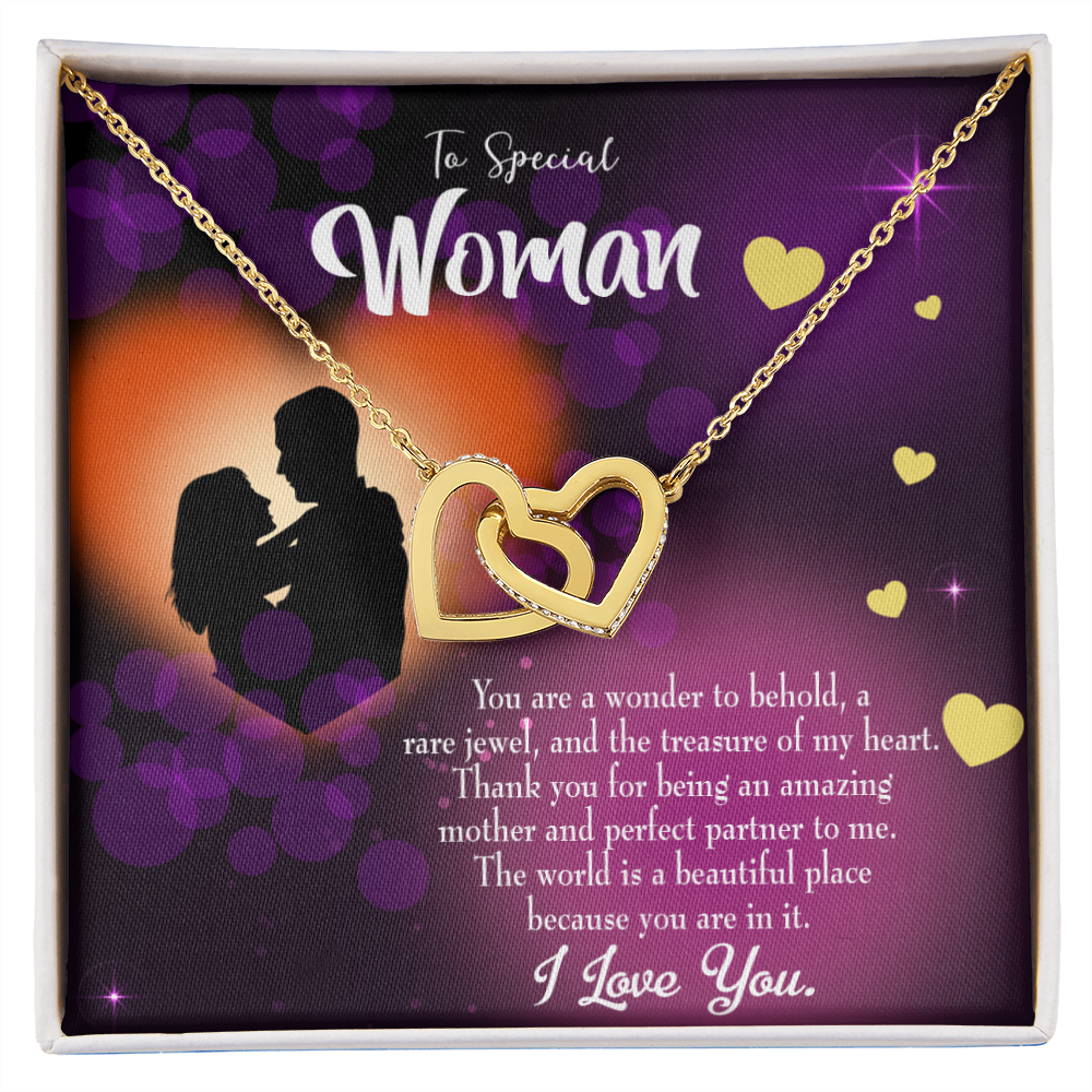 To My Girlfriend Rare Jewel Inseparable Necklace-Express Your Love Gifts