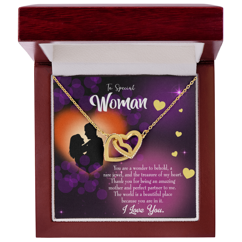 To My Girlfriend Rare Jewel Inseparable Necklace-Express Your Love Gifts