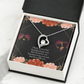 To My Girlfriend Really Love You English Forever Necklace w Message Card-Express Your Love Gifts