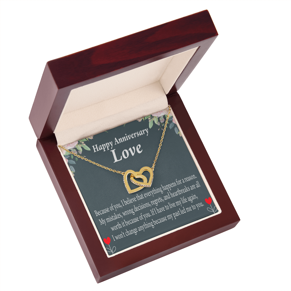 To My Girlfriend Reason For Everything Inseparable Necklace-Express Your Love Gifts