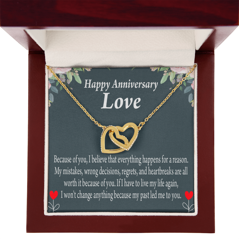 To My Girlfriend Reason For Everything Inseparable Necklace-Express Your Love Gifts