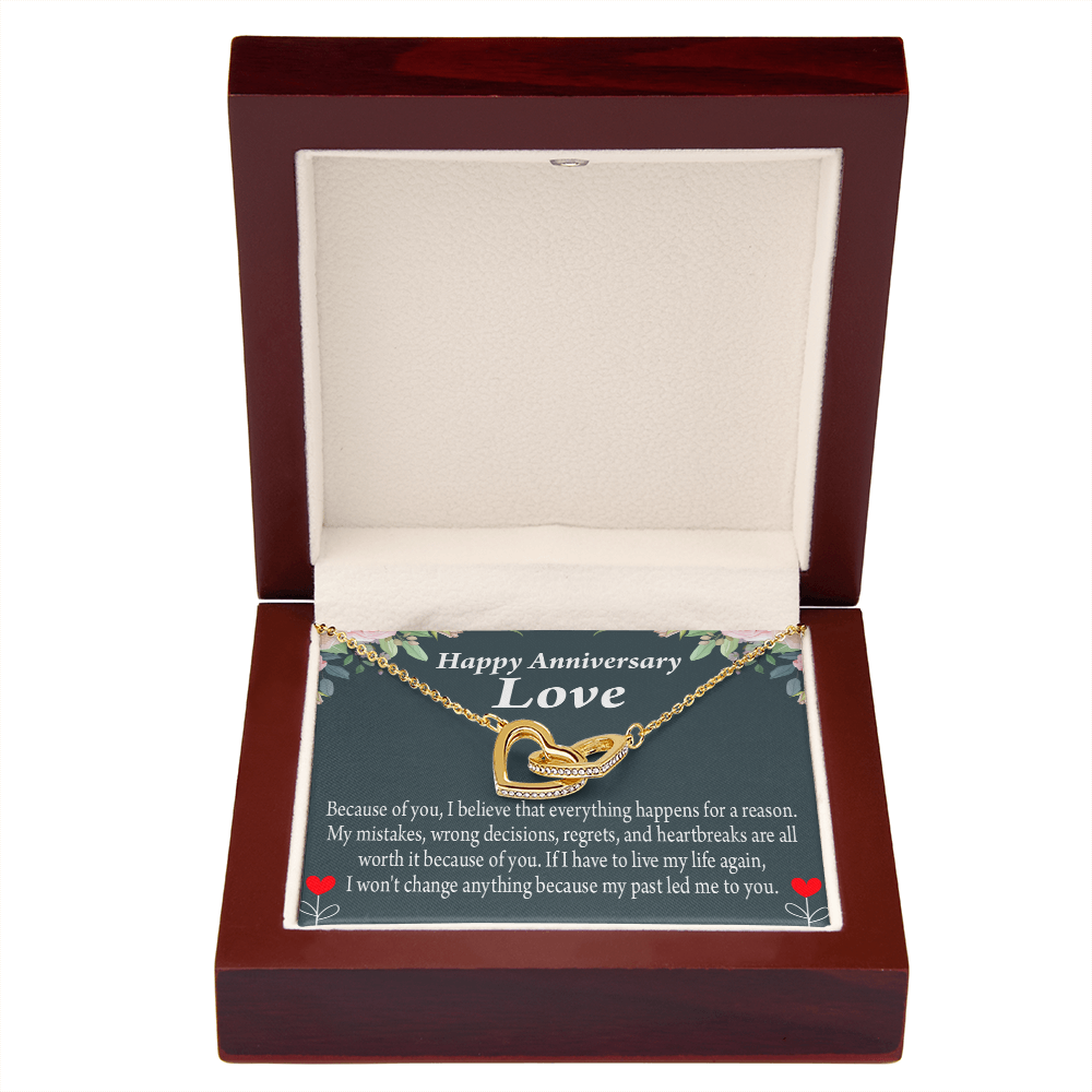 To My Girlfriend Reason For Everything Inseparable Necklace-Express Your Love Gifts