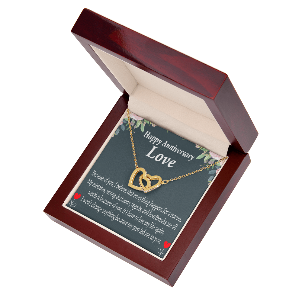 To My Girlfriend Reason For Everything Inseparable Necklace-Express Your Love Gifts