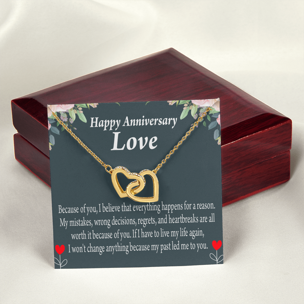 To My Girlfriend Reason For Everything Inseparable Necklace-Express Your Love Gifts