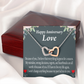 To My Girlfriend Reason For Everything Inseparable Necklace-Express Your Love Gifts