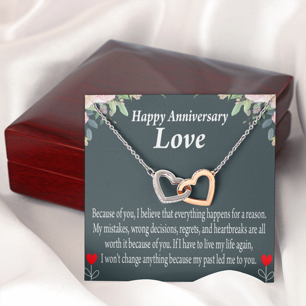 To My Girlfriend Reason For Everything Inseparable Necklace-Express Your Love Gifts