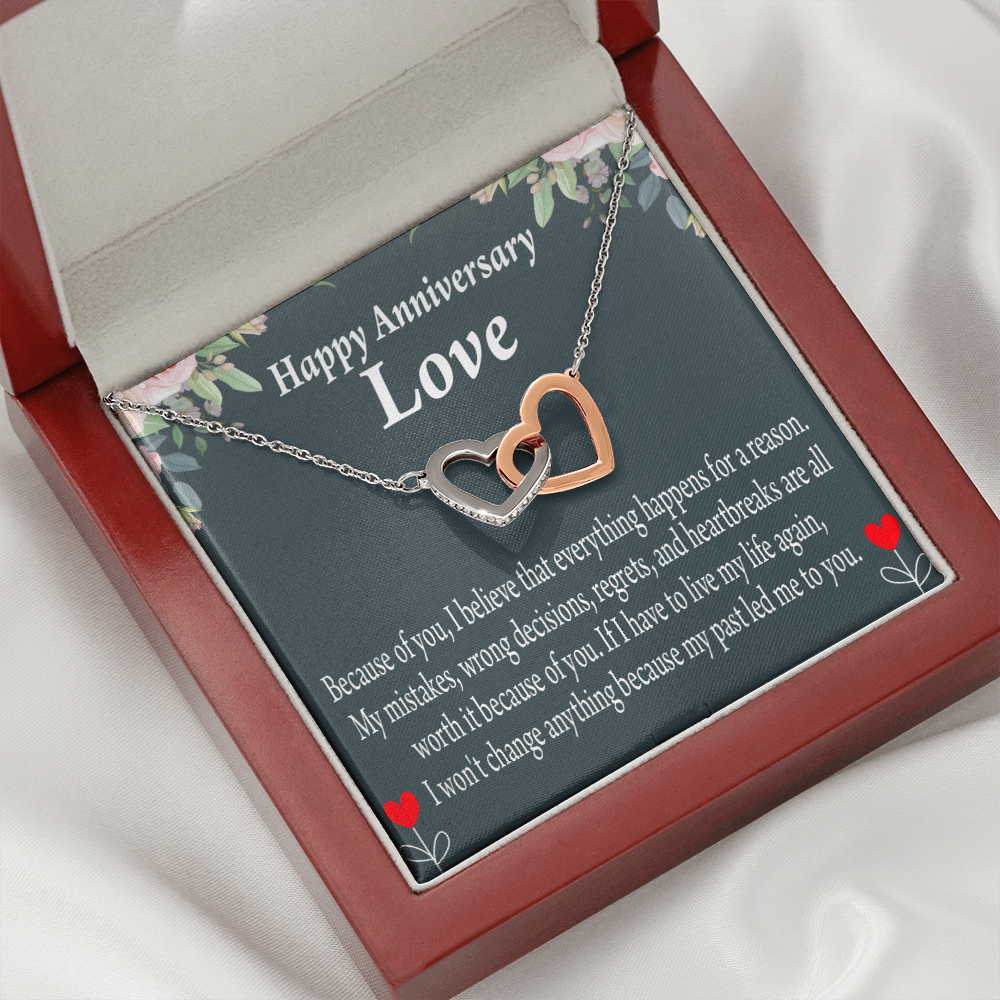 To My Girlfriend Reason For Everything Inseparable Necklace-Express Your Love Gifts