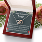To My Girlfriend Reason For Everything Inseparable Necklace-Express Your Love Gifts
