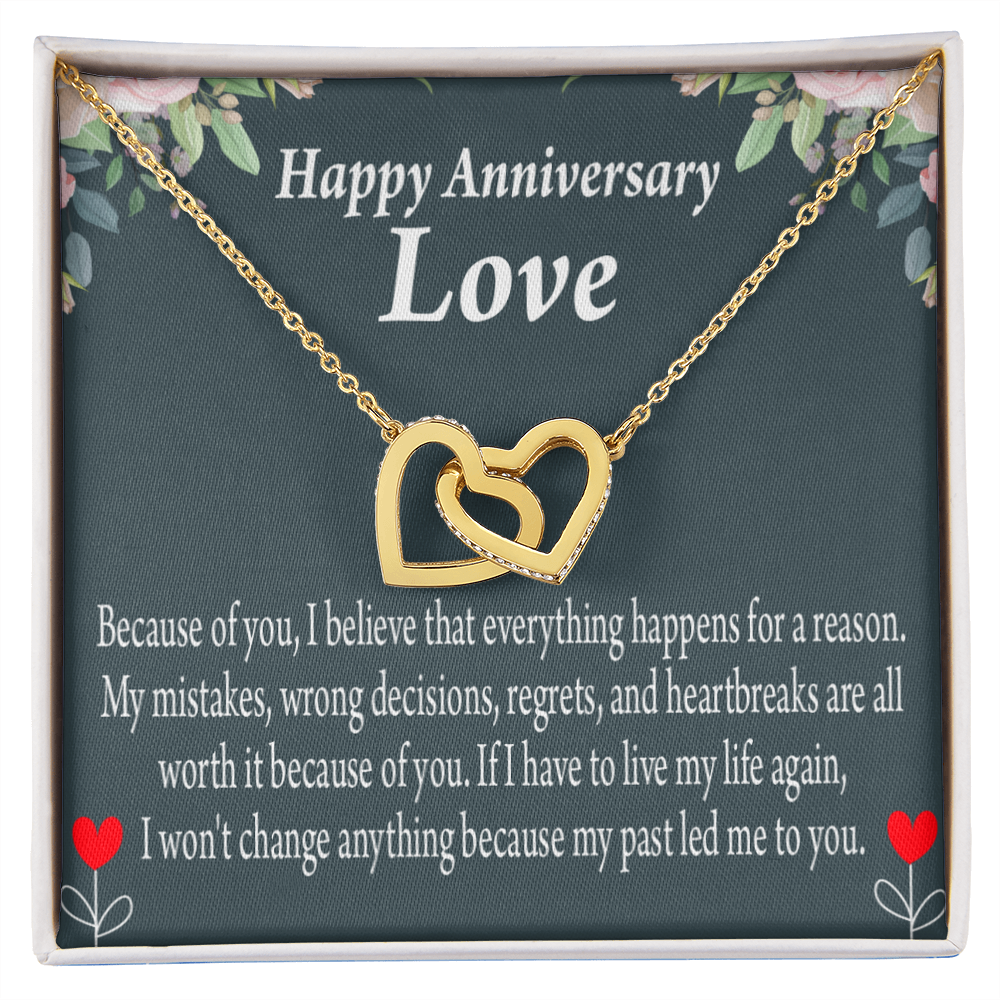 To My Girlfriend Reason For Everything Inseparable Necklace-Express Your Love Gifts