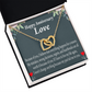 To My Girlfriend Reason For Everything Inseparable Necklace-Express Your Love Gifts