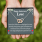 To My Girlfriend Reason For Everything Inseparable Necklace-Express Your Love Gifts