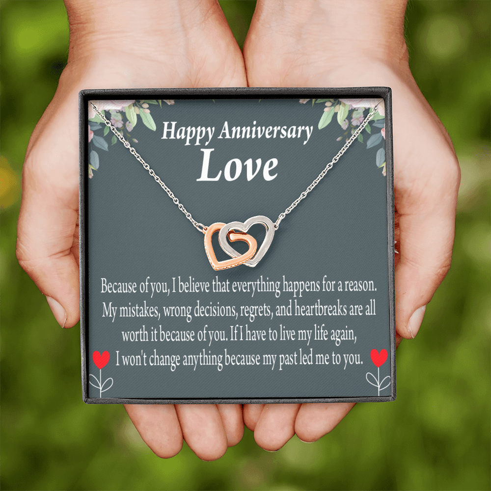 To My Girlfriend Reason For Everything Inseparable Necklace-Express Your Love Gifts