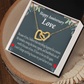 To My Girlfriend Reason For Everything Inseparable Necklace-Express Your Love Gifts