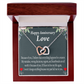 To My Girlfriend Reason For Everything Inseparable Necklace-Express Your Love Gifts