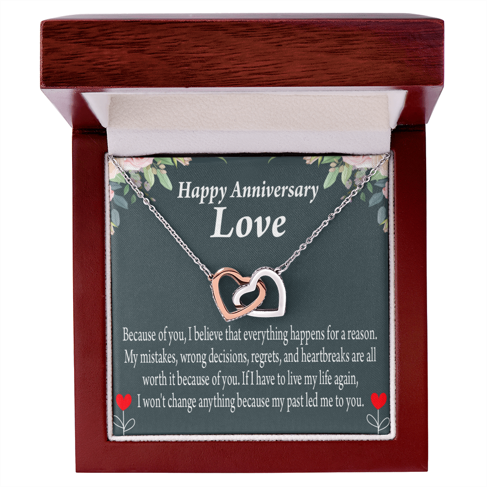To My Girlfriend Reason For Everything Inseparable Necklace-Express Your Love Gifts