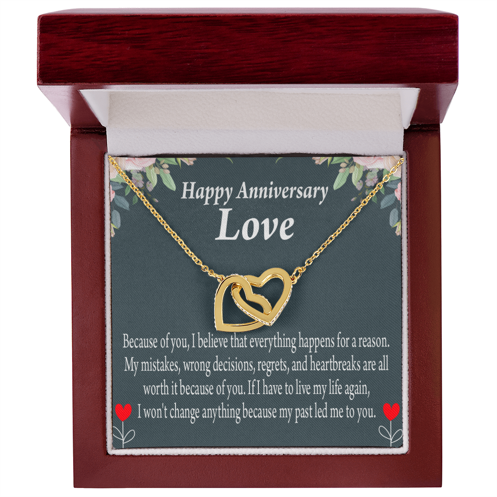 To My Girlfriend Reason For Everything Inseparable Necklace-Express Your Love Gifts
