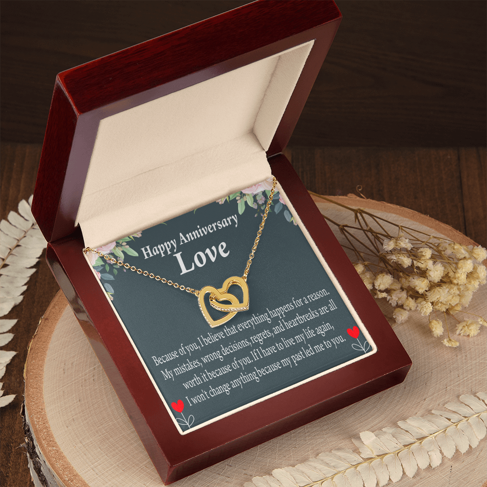 To My Girlfriend Reason For Everything Inseparable Necklace-Express Your Love Gifts