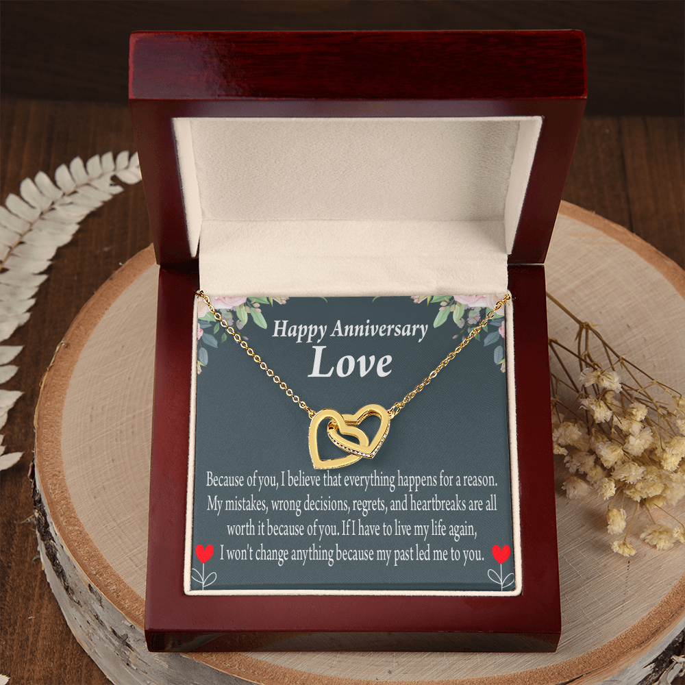 To My Girlfriend Reason For Everything Inseparable Necklace-Express Your Love Gifts