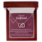 To My Girlfriend Right Next To You Is My Favorite Place Inseparable Necklace-Express Your Love Gifts