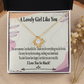 To My Girlfriend So Happy Infinity Knot Necklace Message Card-Express Your Love Gifts