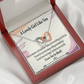 To My Girlfriend So Happy Inseparable Necklace-Express Your Love Gifts