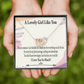 To My Girlfriend So Happy Inseparable Necklace-Express Your Love Gifts