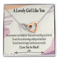 To My Girlfriend So Happy Inseparable Necklace-Express Your Love Gifts