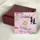 To My Girlfriend SoulMate Infinity Knot Necklace Message Card-Express Your Love Gifts