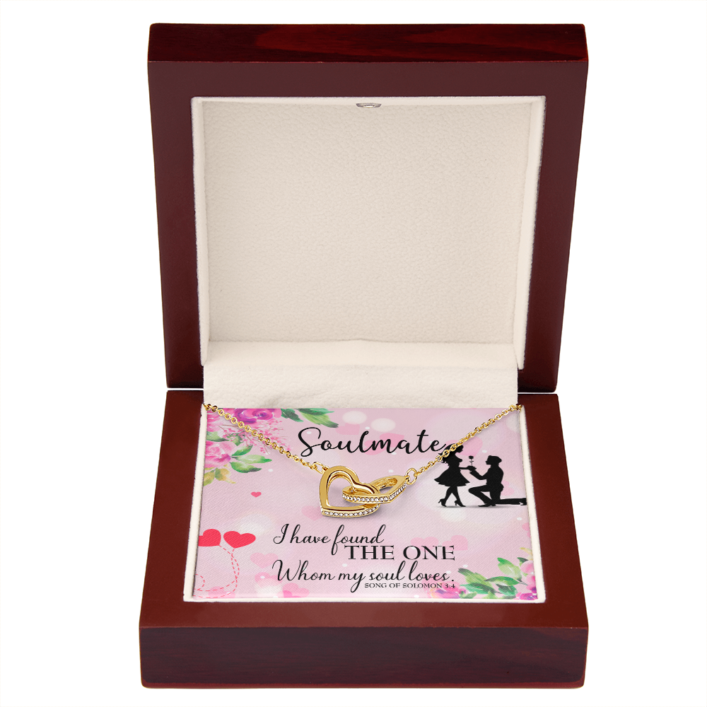To My Girlfriend SoulMate Inseparable Necklace-Express Your Love Gifts