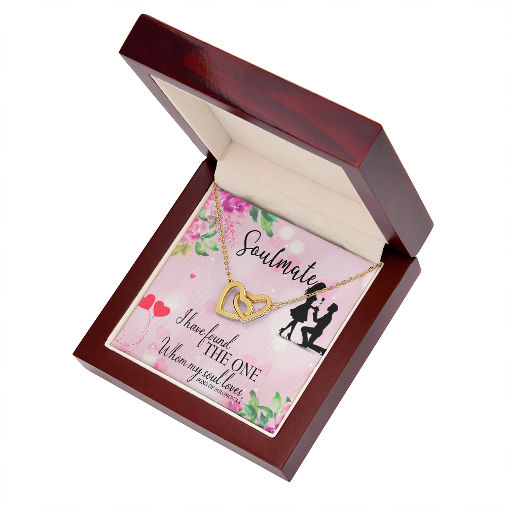 To My Girlfriend SoulMate Inseparable Necklace-Express Your Love Gifts