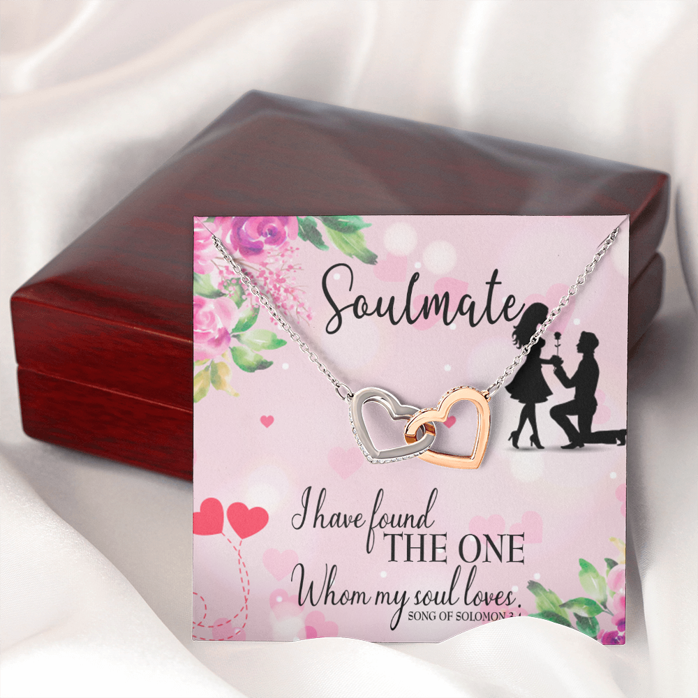To My Girlfriend SoulMate Inseparable Necklace-Express Your Love Gifts