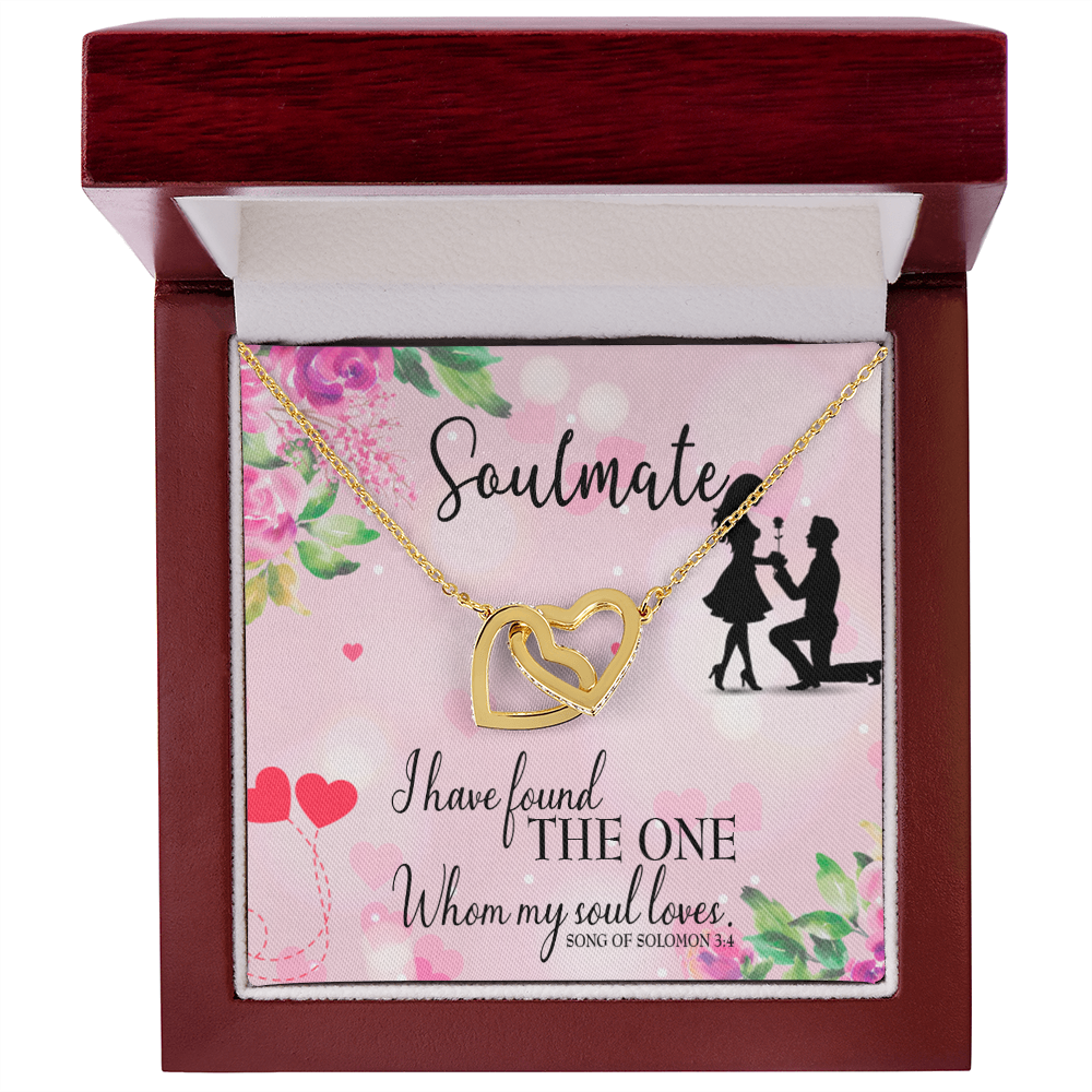 To My Girlfriend SoulMate Inseparable Necklace-Express Your Love Gifts